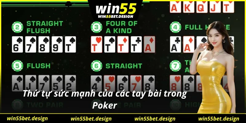 Thứ tự sức mạnh của các tay bài